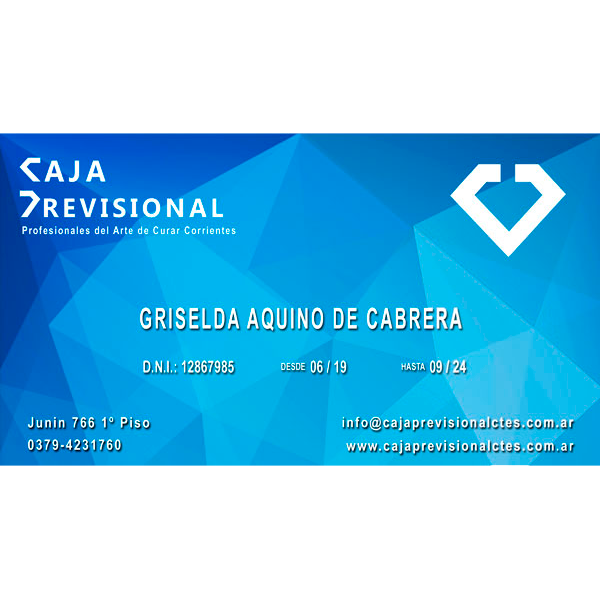 Tarjeta de beneficios